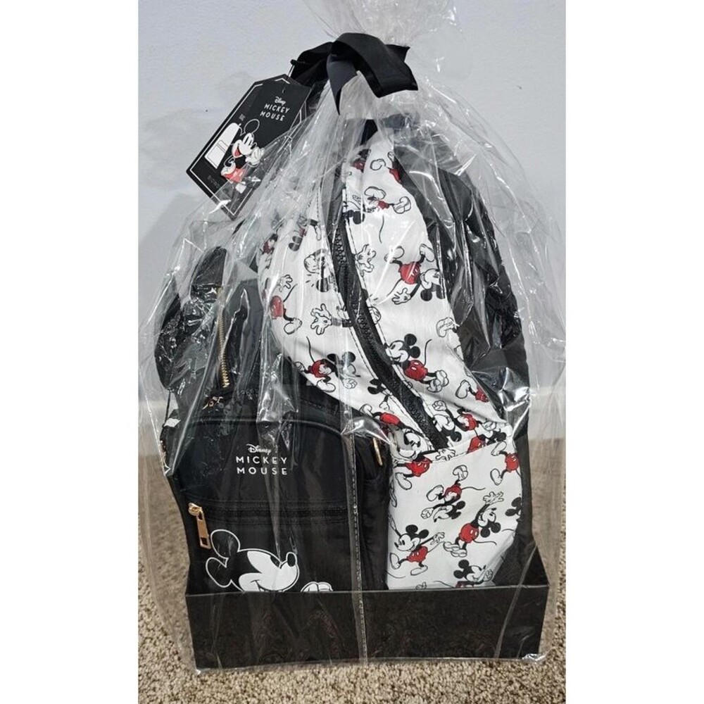 NWT 3 pc Mickey Bag set Backpack,mini bag, crossbody - Picture 5 of 6